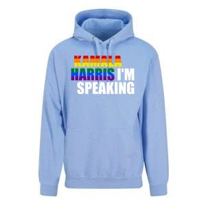 Kamala Harris – IM Speaking President Election 2024 Gift Unisex Surf Hoodie