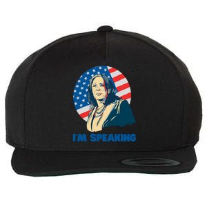 Kamala Harris IM Speaking Iconic Quote Gift Wool Snapback Cap