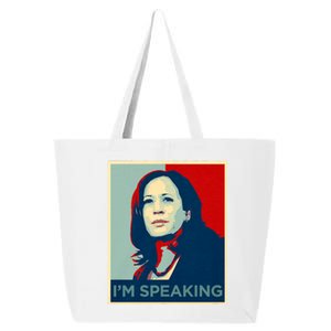 Kamala Harris Im Speaking Quote Joe Biden 2020 25L Jumbo Tote