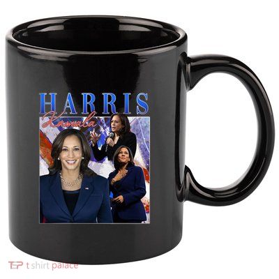 Kamala Harris Inspirational Montage 11oz C Handle Ceramic Mug