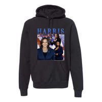 Kamala Harris Inspirational Montage Premium Hoodie