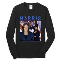 Kamala Harris Inspirational Montage Tall Long Sleeve T-Shirt