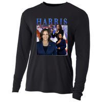 Kamala Harris Inspirational Montage Cooling Performance Long Sleeve Crew