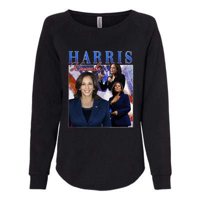 Kamala Harris Inspirational Montage Womens California Wash Sweatshirt