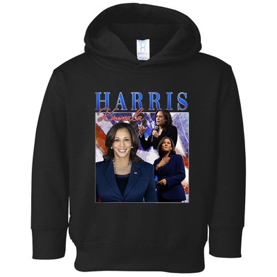 Kamala Harris Inspirational Montage Toddler Hoodie