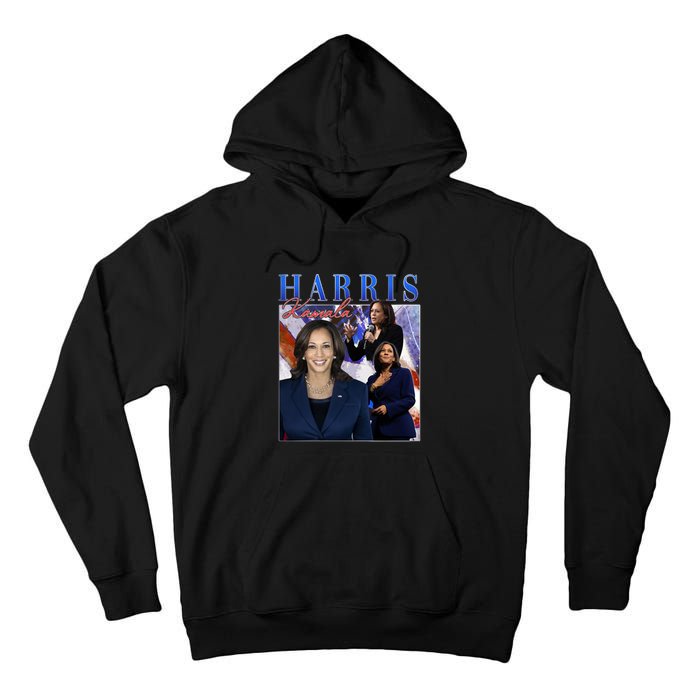 Kamala Harris Inspirational Montage Tall Hoodie