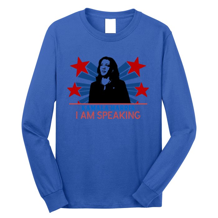 Kamala Harris I Am Speaking Madam Vice President Gift Long Sleeve Shirt