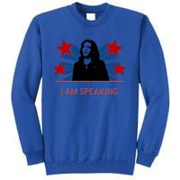 Kamala Harris I Am Speaking Madam Vice President Gift Tall Sweatshirt