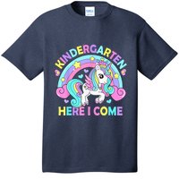 Kindergarten Here I Come Funny Unicorn Girls Back To School T-Shirt