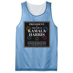 Kamala Harris Inaugurated Mesh Reversible Basketball Jersey Tank