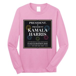 Kamala Harris Inaugurated Long Sleeve Shirt