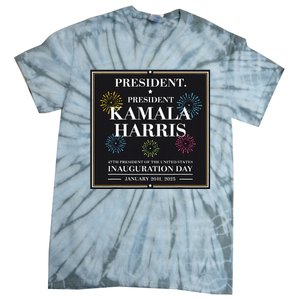 Kamala Harris Inaugurated Tie-Dye T-Shirt