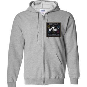 Kamala Harris Inaugurated Full Zip Hoodie