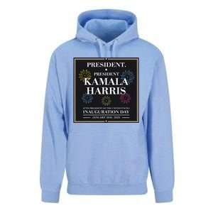 Kamala Harris Inaugurated Unisex Surf Hoodie