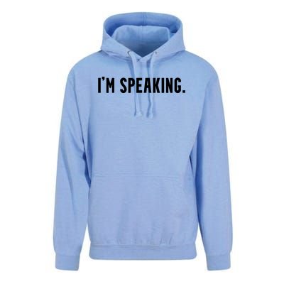 Kamala Harris Im Speaking 2024 Vp Debate Quote Unisex Surf Hoodie