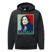 Kamala Harris Im Speaking Quote Joe Biden 2024 Performance Fleece Hoodie