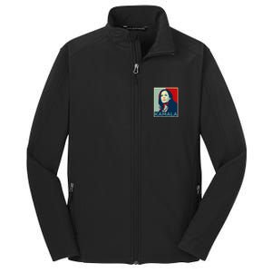 Kamala Harris Im Speaking Quote Joe Biden 2024 Core Soft Shell Jacket