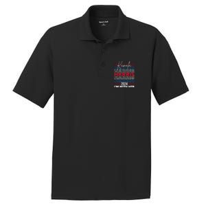 Kamala Harris IM With Her For President 2024 Gift PosiCharge RacerMesh Polo