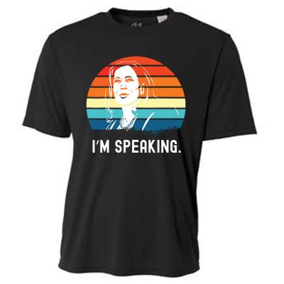 Kamala Harris Im Speaking Madam Vice President Cooling Performance Crew T-Shirt