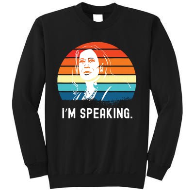 Kamala Harris Im Speaking Madam Vice President Sweatshirt