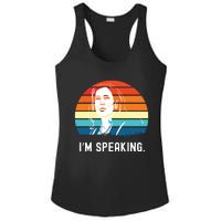 Kamala Harris Im Speaking Madam Vice President Ladies PosiCharge Competitor Racerback Tank