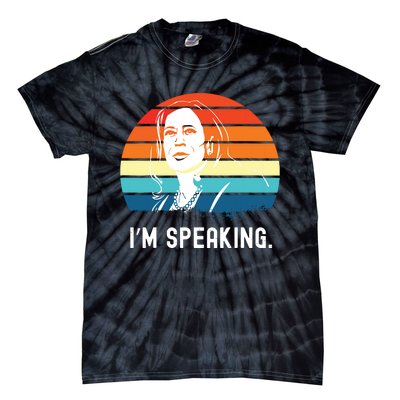 Kamala Harris Im Speaking Madam Vice President Tie-Dye T-Shirt