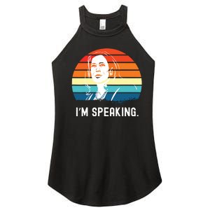 Kamala Harris Im Speaking Madam Vice President Women's Perfect Tri Rocker Tank