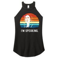 Kamala Harris Im Speaking Madam Vice President Women's Perfect Tri Rocker Tank