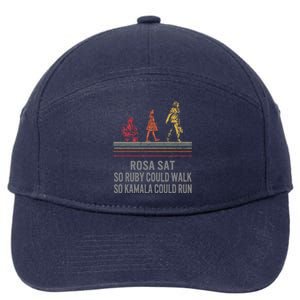 Kamala Harris IM Speaking Nasty First Female Vice President 7-Panel Snapback Hat