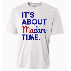 Kamala Harris Its About Madam Time 2024 Election Cooling Performance Crew T-Shirt