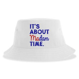 Kamala Harris Its About Madam Time 2024 Election Sustainable Bucket Hat