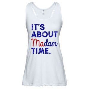 Kamala Harris Its About Madam Time 2024 Election Ladies Essential Flowy Tank