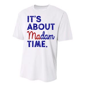 Kamala Harris Its About Madam Time 2024 Election Performance Sprint T-Shirt