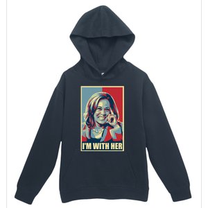 Kamala Harris IM With Her Harris 2024 President Election Urban Pullover Hoodie