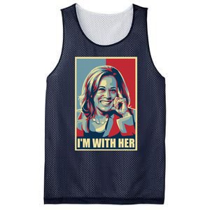 Kamala Harris IM With Her Harris 2024 President Election Mesh Reversible Basketball Jersey Tank