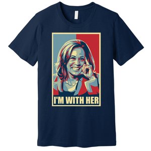 Kamala Harris IM With Her Harris 2024 President Election Premium T-Shirt