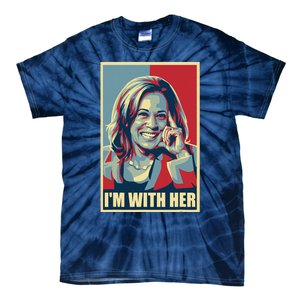 Kamala Harris IM With Her Harris 2024 President Election Tie-Dye T-Shirt