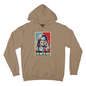 Kamala Harris IM With Her Harris 2024 President Election Hoodie