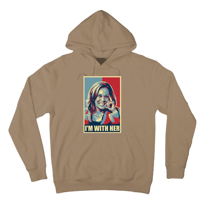 Kamala Harris IM With Her Harris 2024 President Election Hoodie