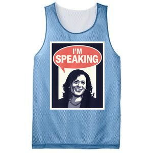 Kamala Harris IM Speaking 2024 First Female President Mesh Reversible Basketball Jersey Tank