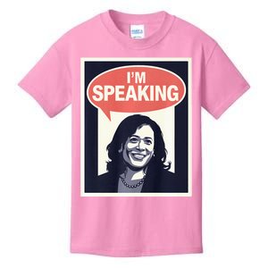 Kamala Harris IM Speaking 2024 First Female President Kids T-Shirt