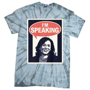 Kamala Harris IM Speaking 2024 First Female President Tie-Dye T-Shirt