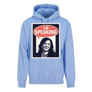 Kamala Harris IM Speaking 2024 First Female President Unisex Surf Hoodie