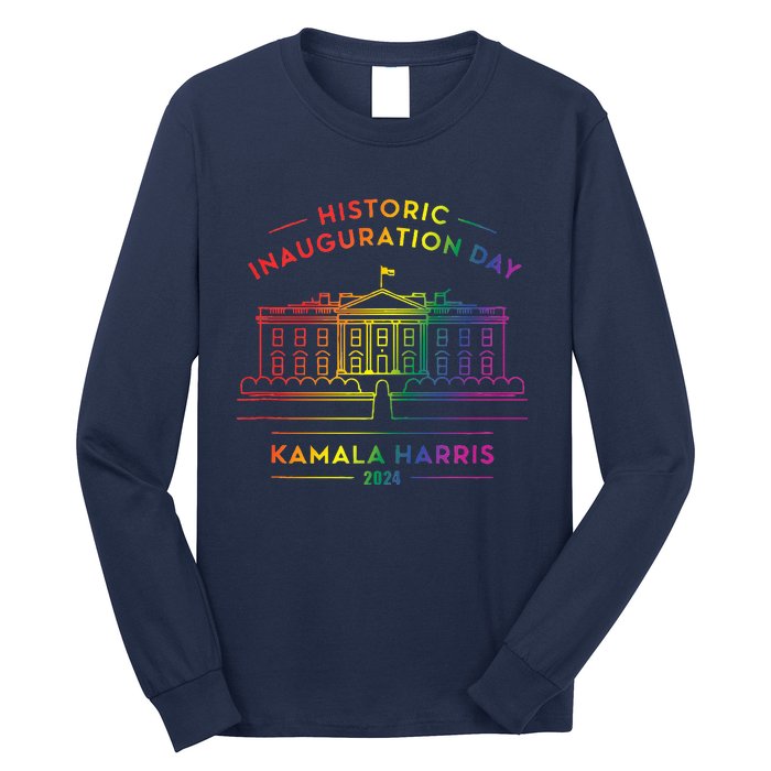 Kamala Harris Inauguration Day 2024 First Female President Long Sleeve Shirt