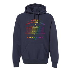 Kamala Harris Inauguration Day 2024 First Female President Premium Hoodie