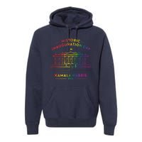 Kamala Harris Inauguration Day 2024 First Female President Premium Hoodie