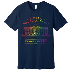 Kamala Harris Inauguration Day 2024 First Female President Premium T-Shirt