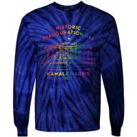 Kamala Harris Inauguration Day 2024 First Female President Tie-Dye Long Sleeve Shirt