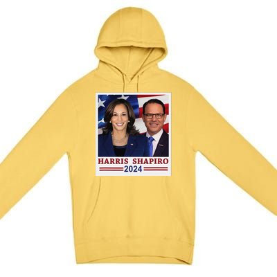 Kamala Harris Josh Shapiro 2024 President Campaign Vp Premium Pullover Hoodie