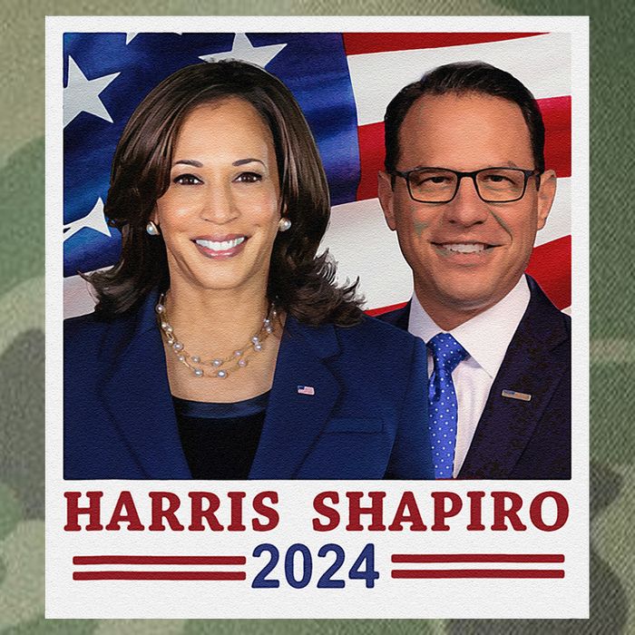 Kamala Harris Josh Shapiro 2024 President Campaign Vp Legacy Tie Dye Trucker Hat